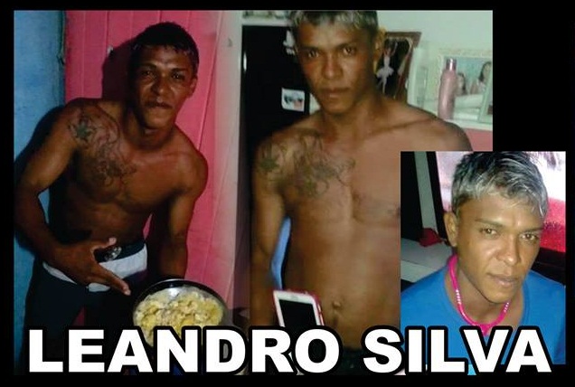 Leandro do Carmo Silva é suspeito de assassinar uma jovem de 17 anos em Manaus no dia 11 de abril de 2015,é procurado pela Polícia do Amazonas