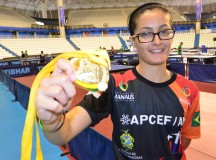Amazonense Amanda Marques é ouro na 2ª Etapa da Copa Brasil de Tênis de Mesa 2015