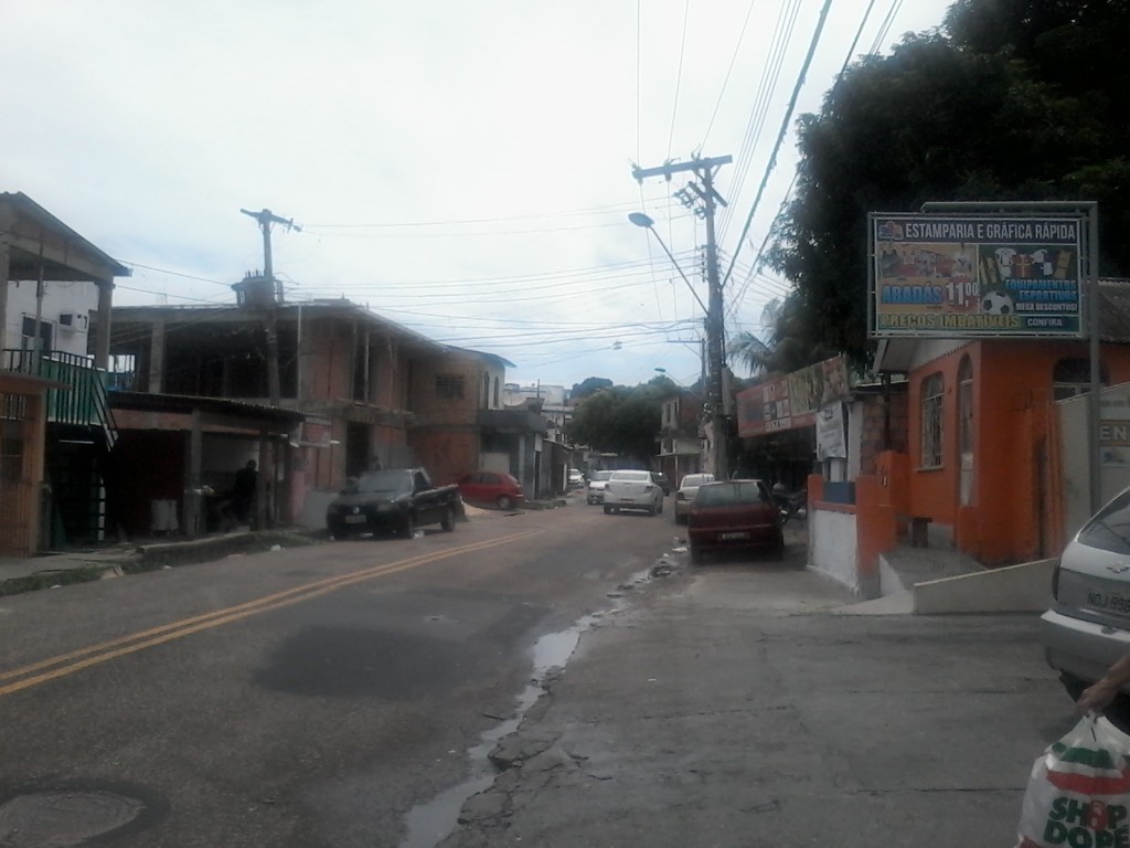 Rua São Vicente no bairro São Lázaro em Manaus_Foto_Edson Chaves