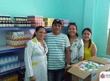 Prefeito Interino Chico do Belo entrega medicamentos para posto de saúde em Anamã
