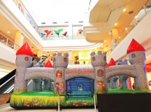 Castelo Encantado e Jump Mania são as atrações para crianças e adultos no Shopping Ponta Negra