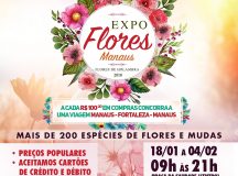Capital amazonense recebe Expo Flores Manaus, Festival das Flores de Holambra em grande estilo