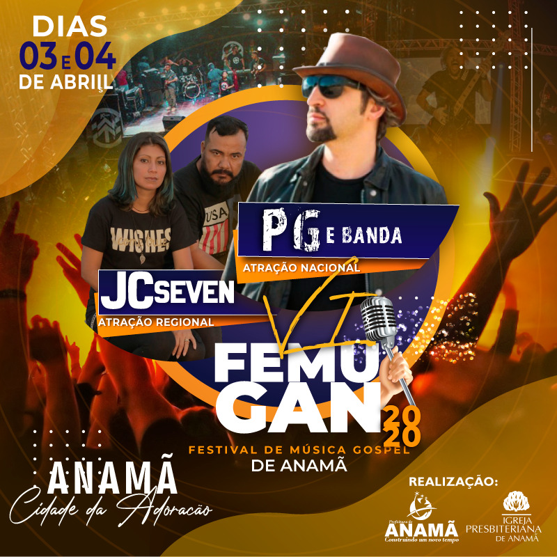 Abertas inscrições para VI Festival de Música Gospel de Anamã , o FEMUGAN 2020