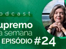 No podcast Supremo na semana, ministra Cármen Lúcia fala sobre representatividade da mulher no Judiciário e na política