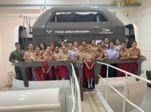 Grêmio da FAB do Colégio Militar de Manaus, visita Base Aérea de Manaus (BAMN)