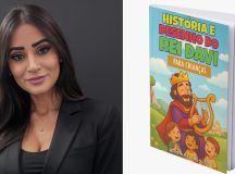 Livro infantil de Jessika Gonçalez apresenta a história do Rei Davi de forma lúdica e interativa