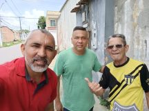 Beto Balanço recebe jornalista Edson Chaves e Éder Cunha