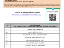 Prefeitura de Manaus anuncia os 100 selecionados para o curso de Metrologia Básica
